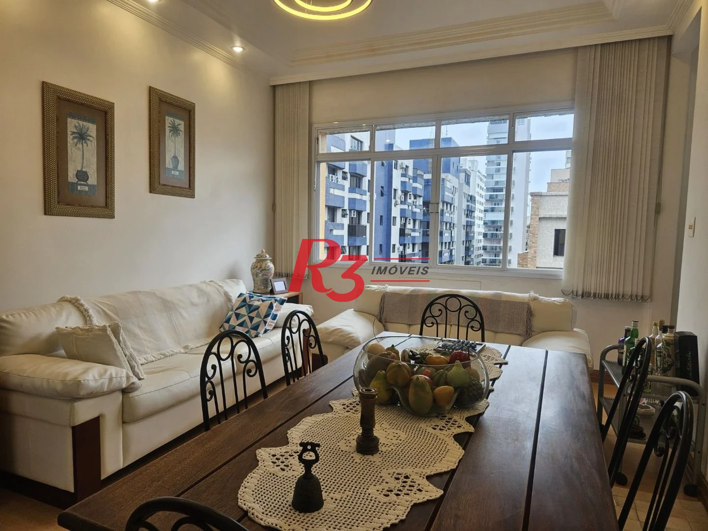 Apartamento com 3 dormitórios à venda, 110 m² por R$ 680.000,00 - Boqueirão - Santos/SP