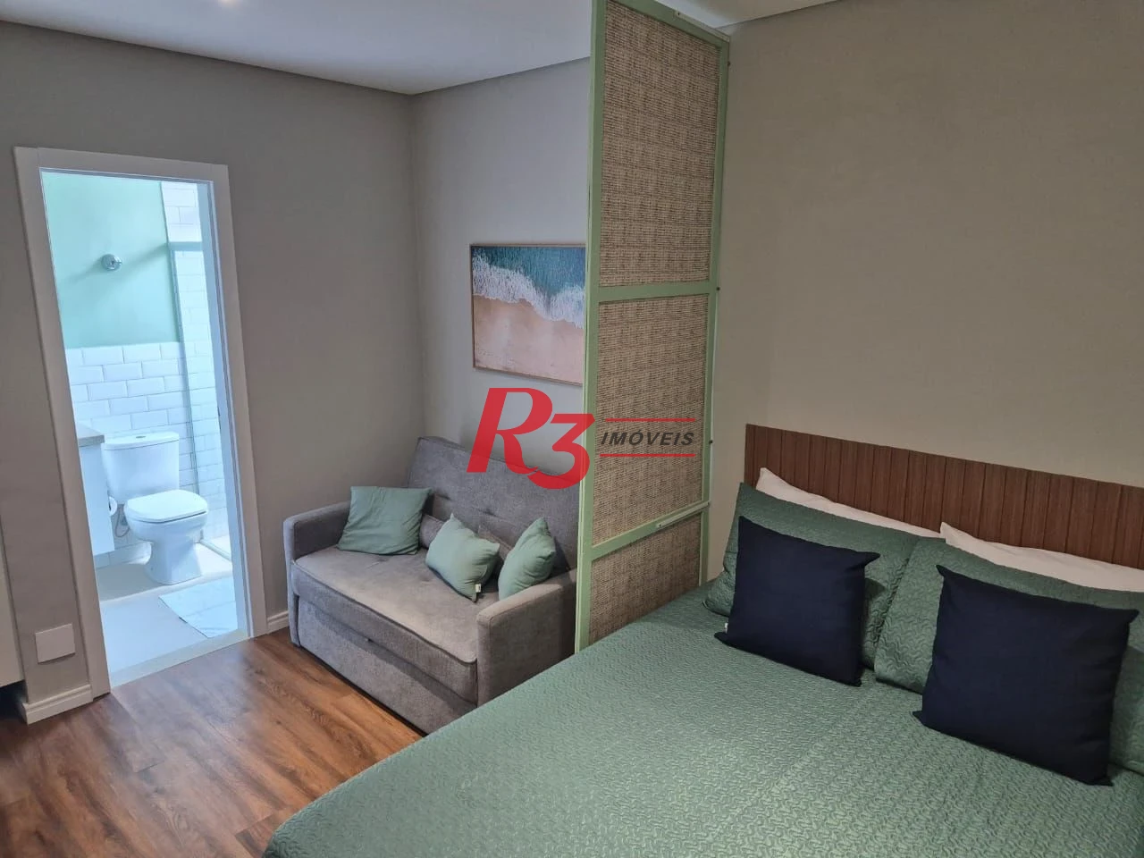 Studio à venda, 45 m² por R$ 430.000,00 - Boqueirão - Santos/SP