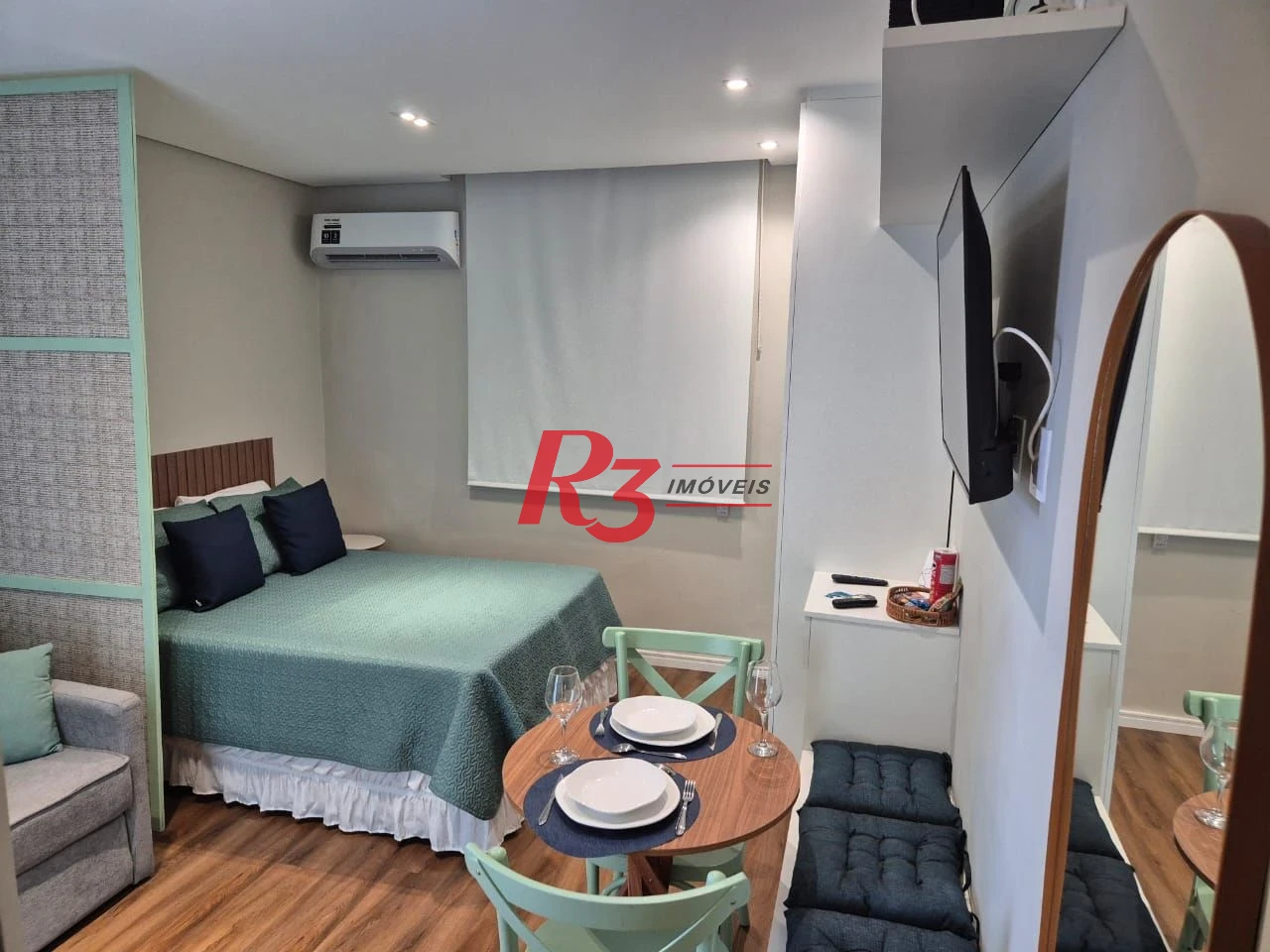 Studio à venda, 45 m² por R$ 430.000,00 - Boqueirão - Santos/SP