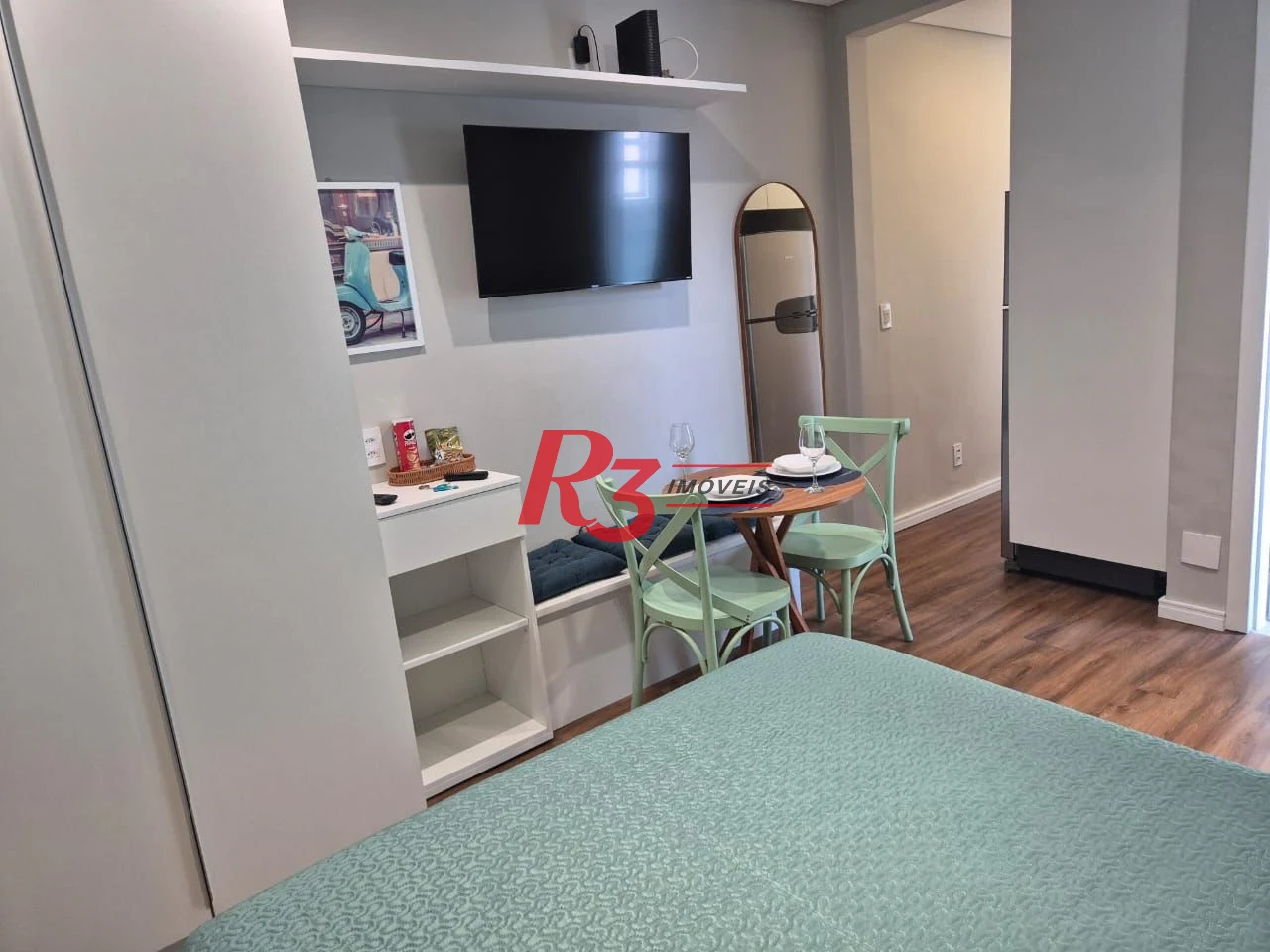 Studio à venda, 45 m² por R$ 430.000,00 - Boqueirão - Santos/SP
