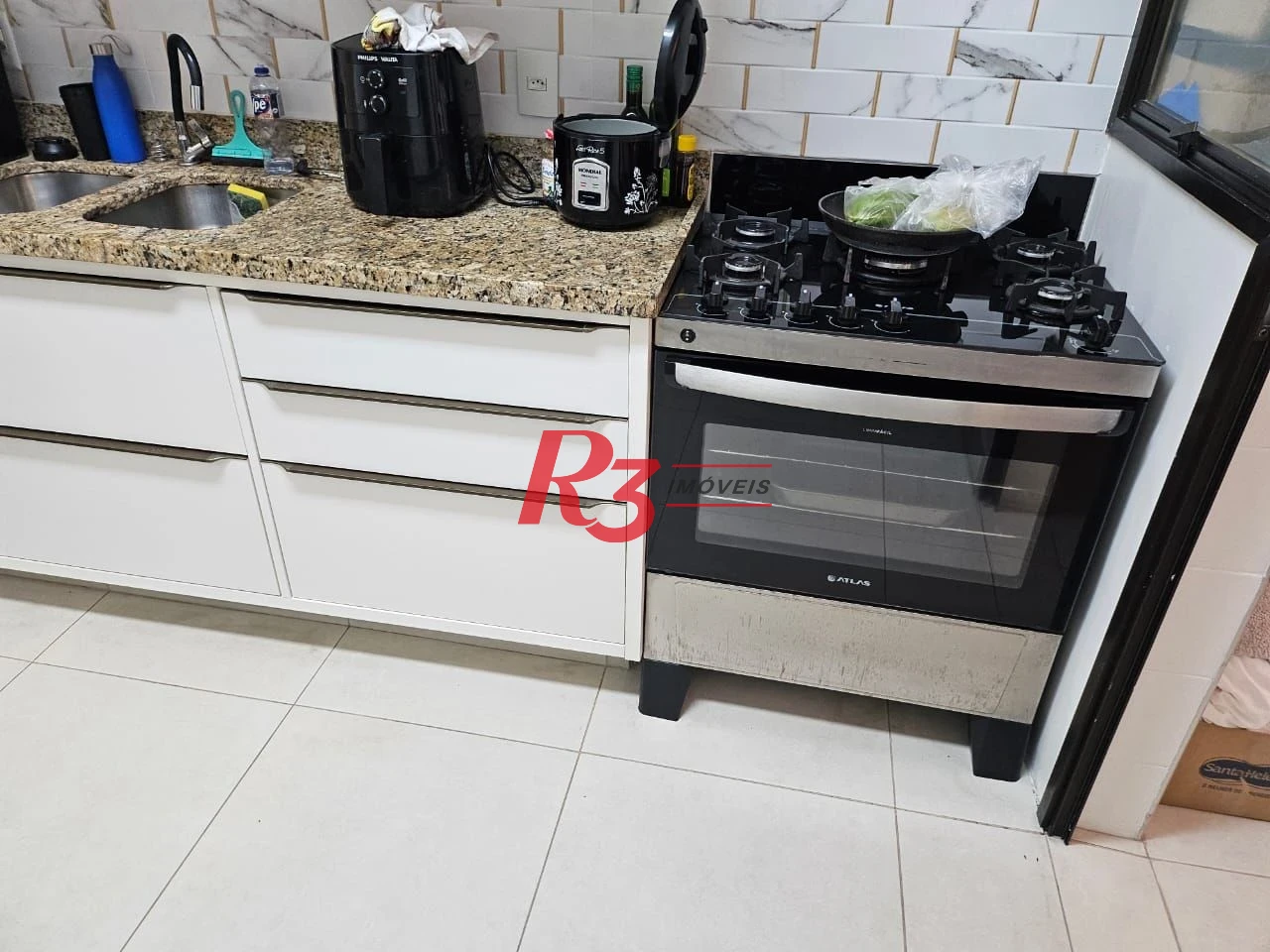 Apartamento com 1 dormitório à venda, 62 m² por R$ 575.000,00 - Aparecida - Santos/SP