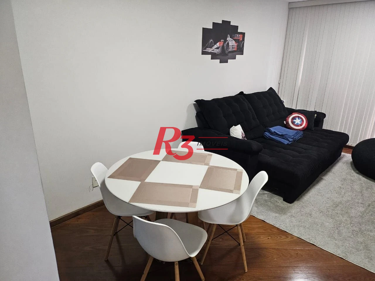 Apartamento com 1 dormitório à venda, 62 m² por R$ 575.000,00 - Aparecida - Santos/SP