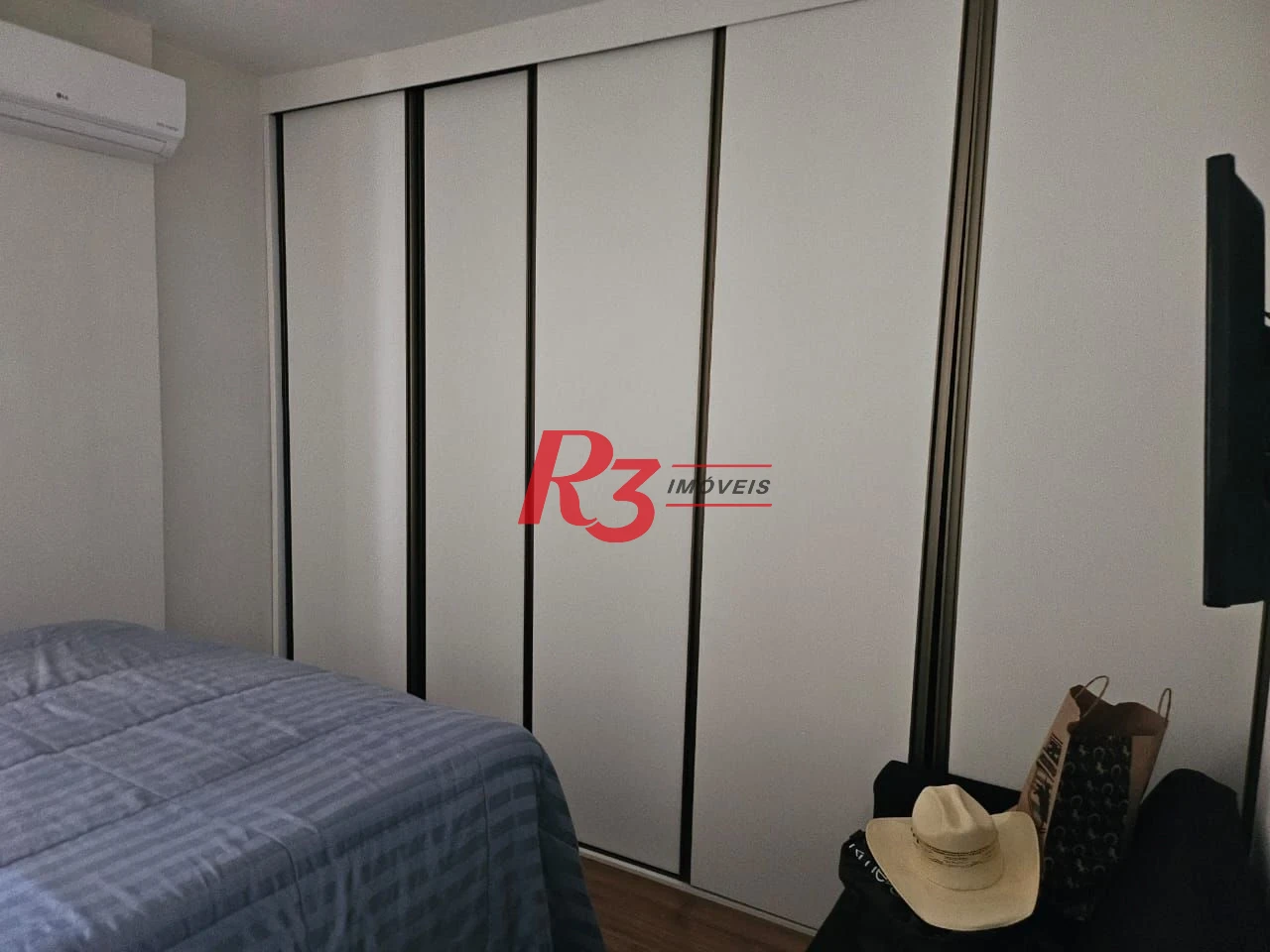 Apartamento com 1 dormitório à venda, 62 m² por R$ 575.000,00 - Aparecida - Santos/SP