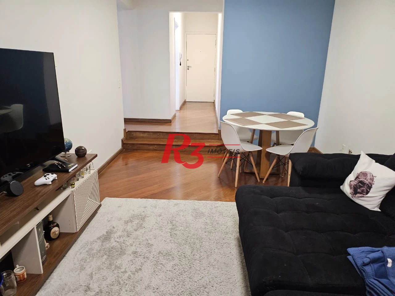 Apartamento com 1 dormitório à venda, 62 m² por R$ 575.000,00 - Aparecida - Santos/SP