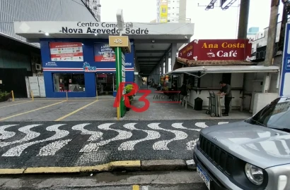 Loja à venda, 72 m² por R$ 640.000,00 - Gonzaga - Santos/SP
