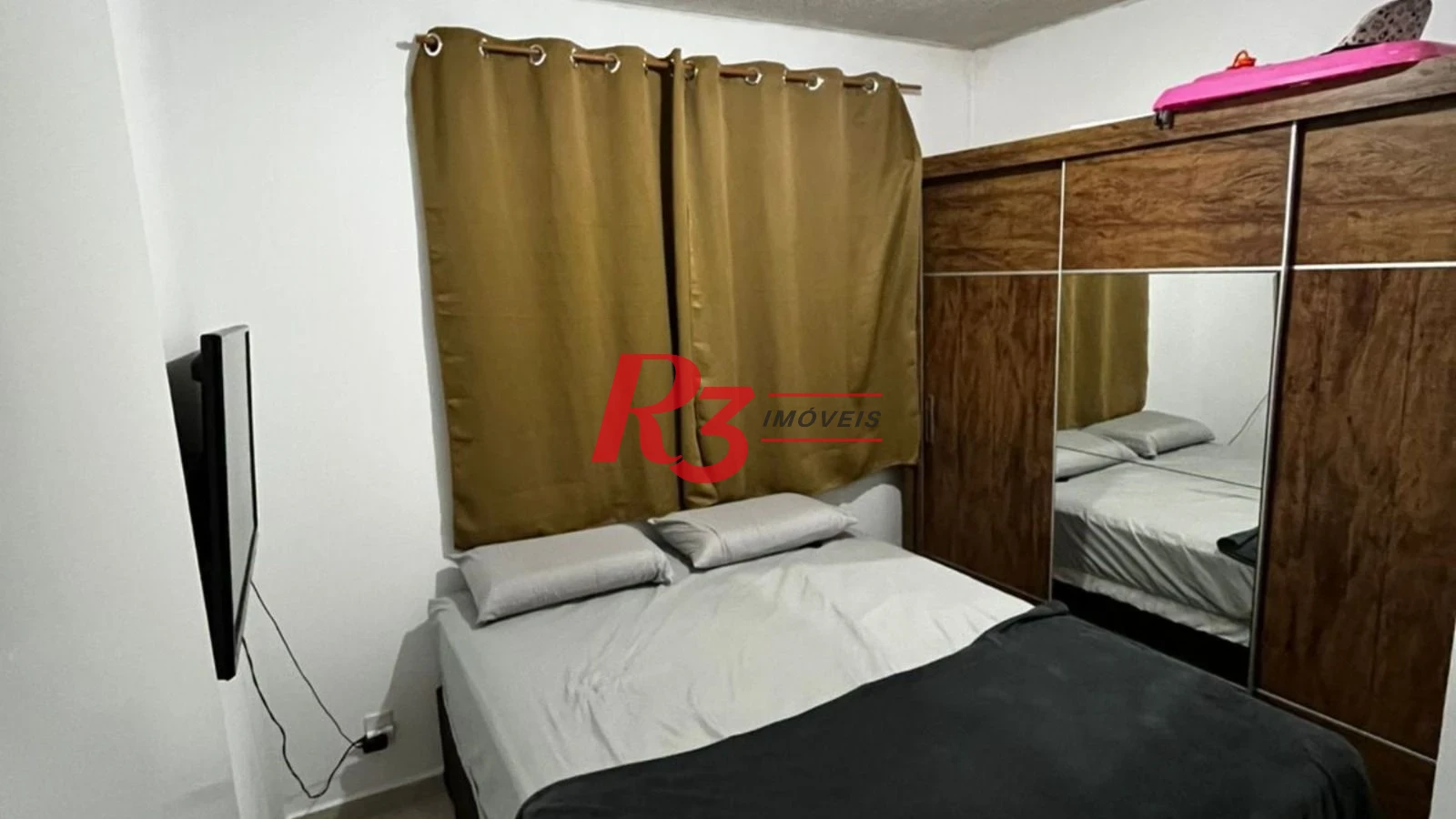 Apartamento com 2 dormitórios à venda, 45 m² por R$ 300.000,00 - Castelo - Santos/SP