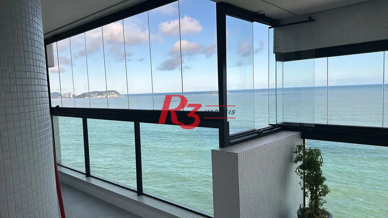 Apartamento com 3 dormitórios para alugar, 220 m² por R$ 10.000,00/mês - Acapulco - Guarujá/SP