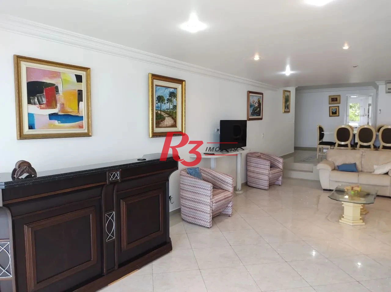 Apartamento com 3 dormitórios para alugar, 220 m² por R$ 10.000,00/mês - Acapulco - Guarujá/SP
