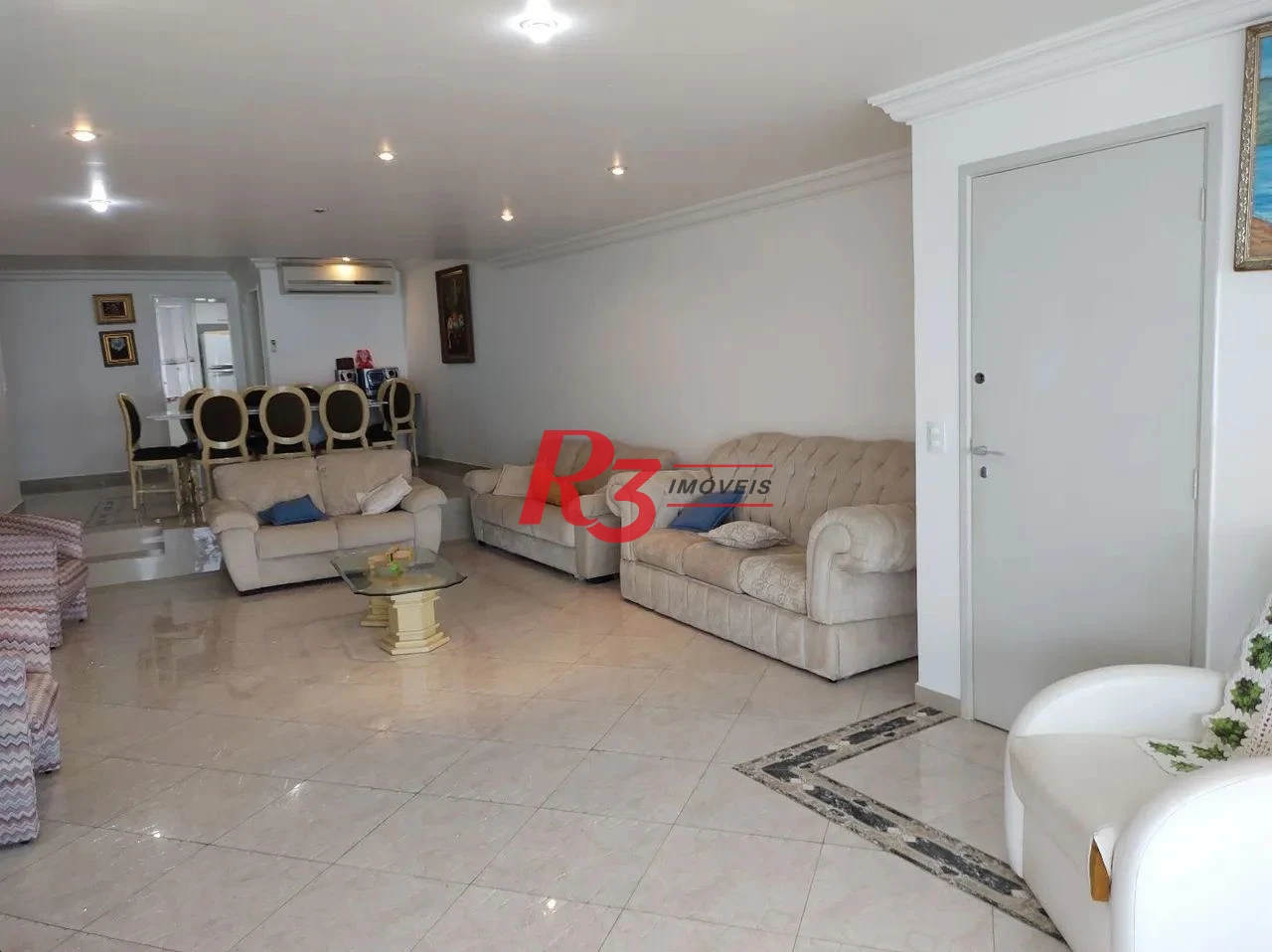 Apartamento com 3 dormitórios para alugar, 220 m² por R$ 10.000,00/mês - Acapulco - Guarujá/SP