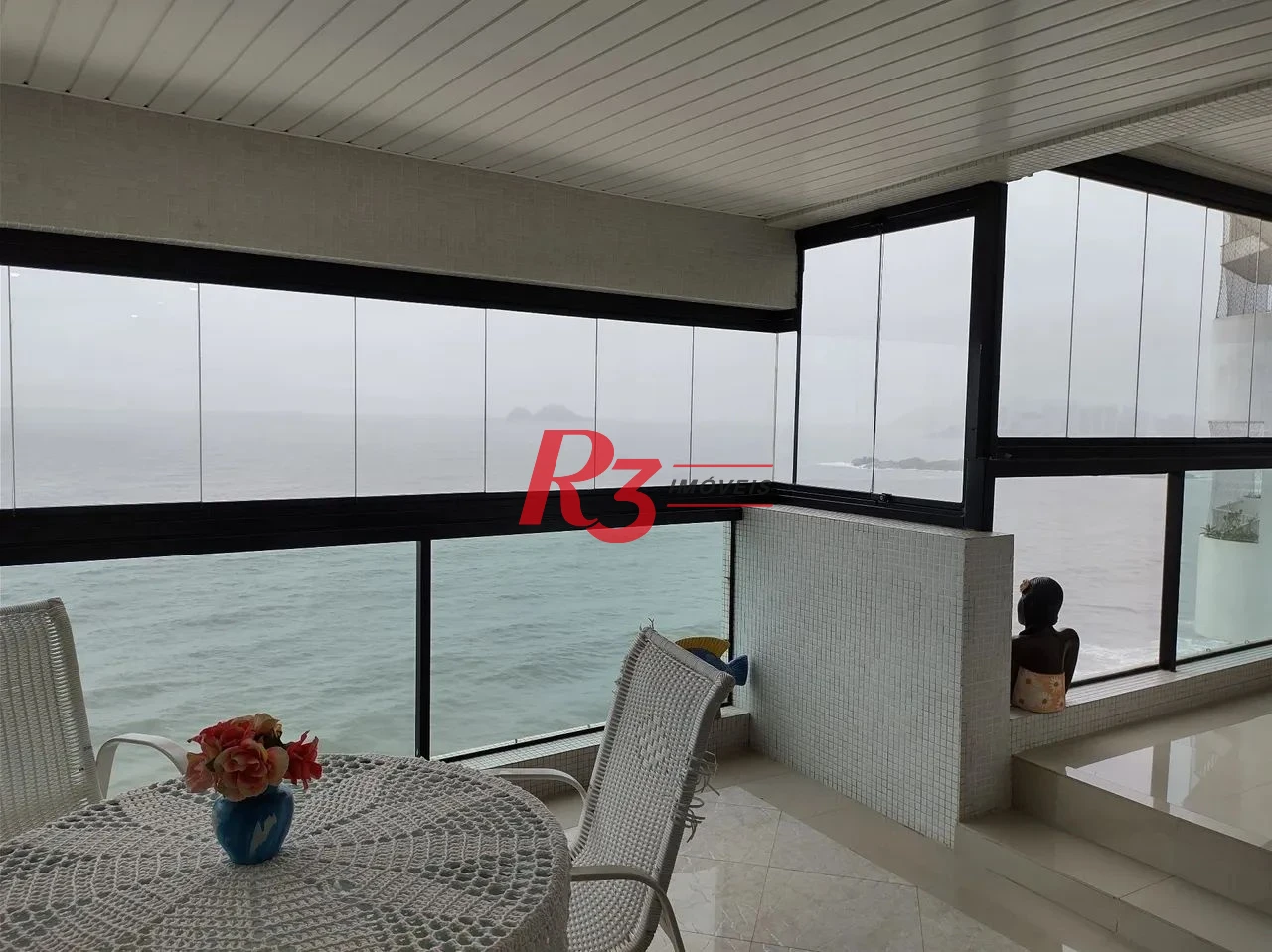Apartamento com 3 dormitórios para alugar, 220 m² por R$ 10.000,00/mês - Acapulco - Guarujá/SP