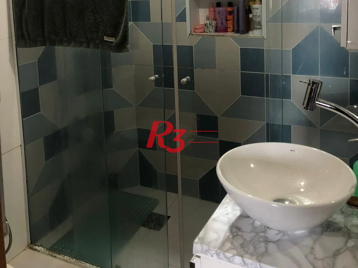 Apartamento à venda, 55 m² por R$ 374.000,00 - Aparecida - Santos/SP