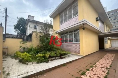 Sobrado para alugar, 250 m² por R$ 21.300,01/mês - Encruzilhada - Santos/SP