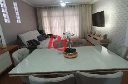 Casa com 3 dormitórios à venda, 149 m² por R$ 910.000,00 - Vila Belmiro - Santos/SP