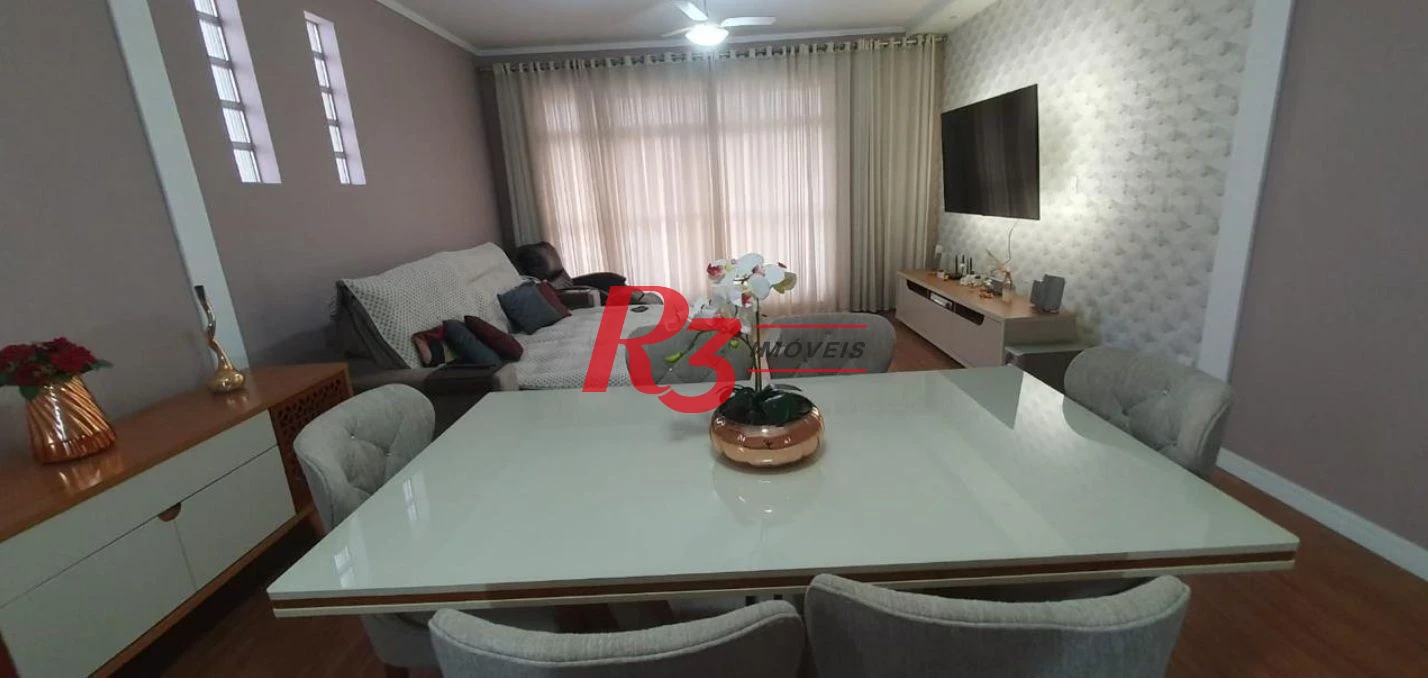 Casa com 3 dormitórios à venda, 149 m² por R$ 910.000,00 - Vila Belmiro - Santos/SP