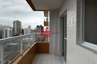 Apartamento com 2 dormitórios à venda, 57 m² por R$ 475.000,00 - Boqueirão - Praia Grande/SP