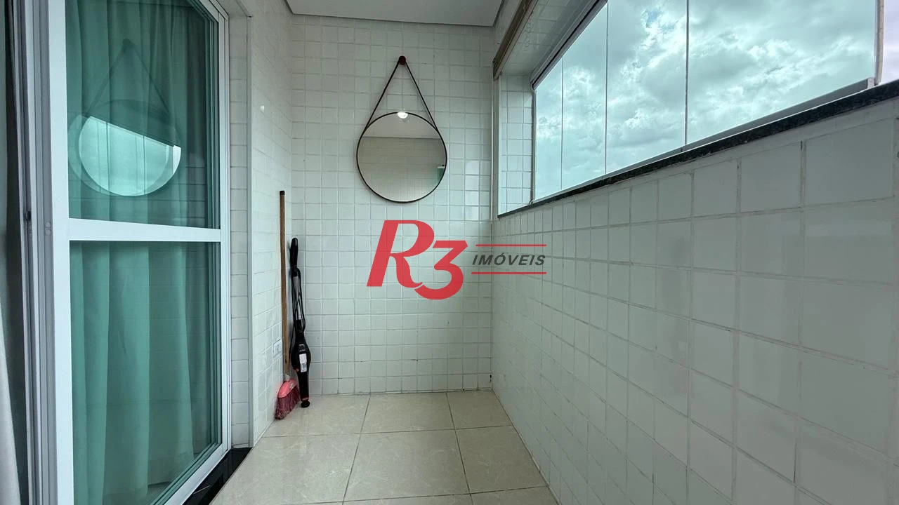 Apartamento com 1 dormitório, 42 m² - venda por R$ 370.000,00 ou aluguel por R$ 3.500,00/mês - Macuco - Santos/SP