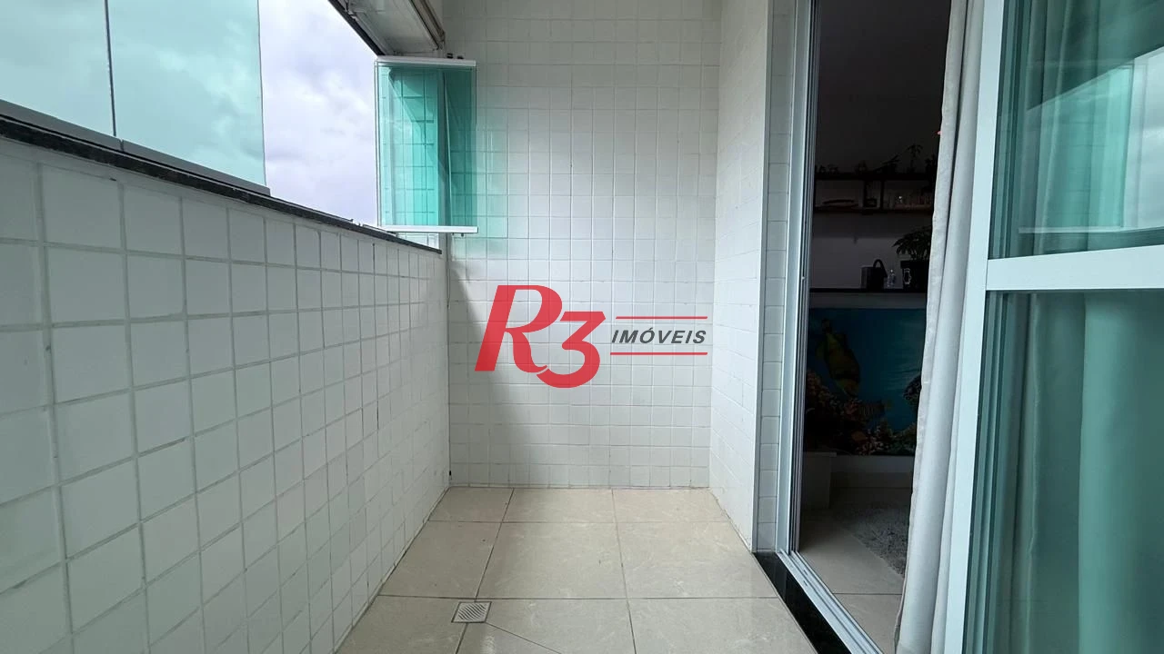 Apartamento com 1 dormitório, 42 m² - venda por R$ 370.000,00 ou aluguel por R$ 3.500,00/mês - Macuco - Santos/SP