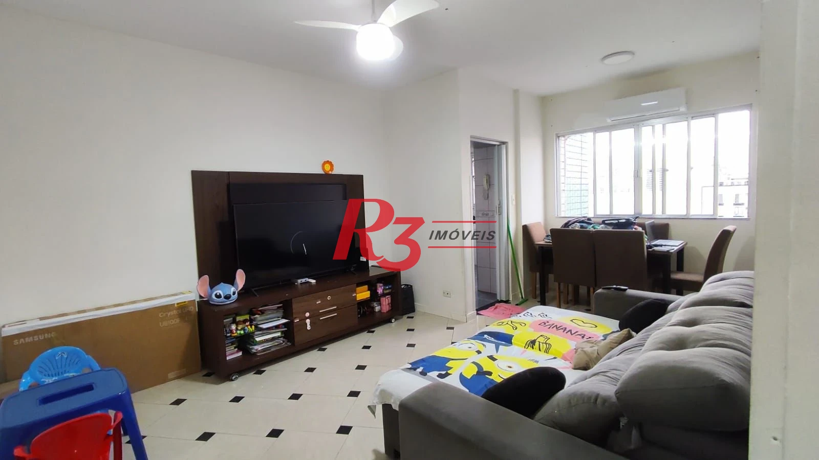 Apartamento com 2 dormitórios à venda, 70 m² por R$ 480.000,00 - Campo Grande - Santos/SP
