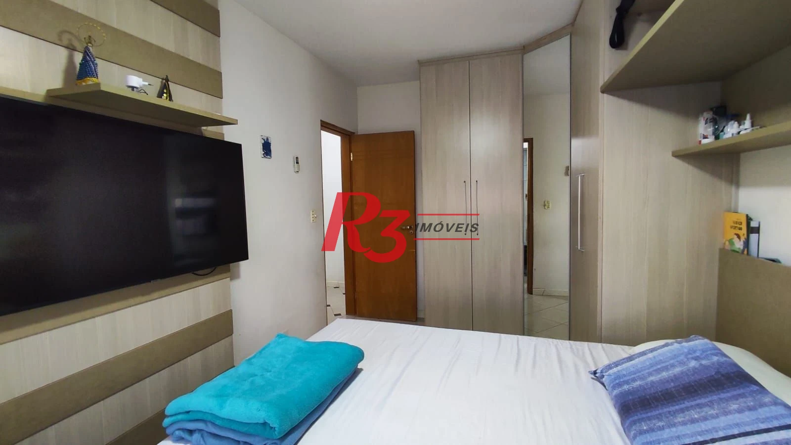 Apartamento com 2 dormitórios à venda, 70 m² por R$ 480.000,00 - Campo Grande - Santos/SP