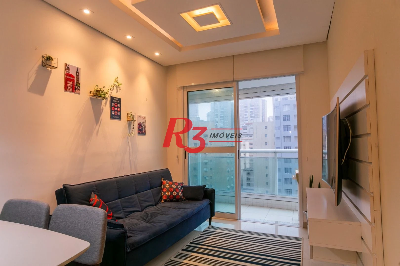Apartamento com 1 dormitório à venda, 54 m² por R$ 735.000,00 - José Menino - Santos/SP