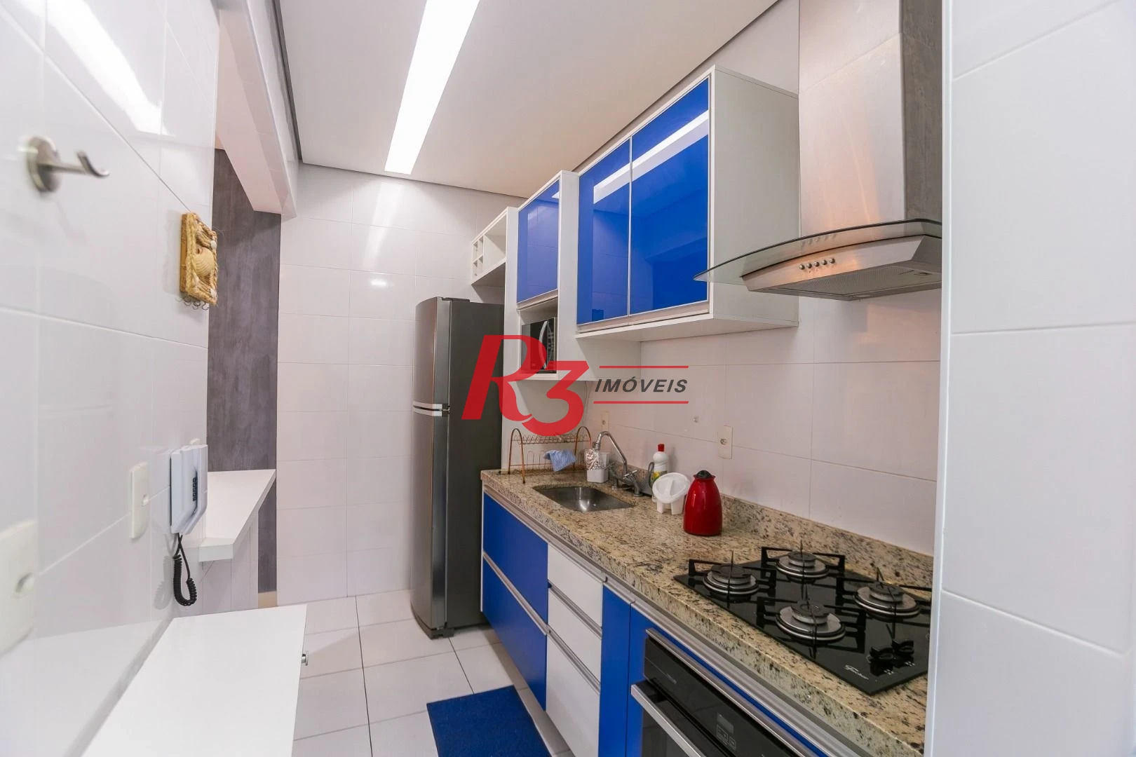 Apartamento com 1 dormitório à venda, 54 m² por R$ 735.000,00 - José Menino - Santos/SP
