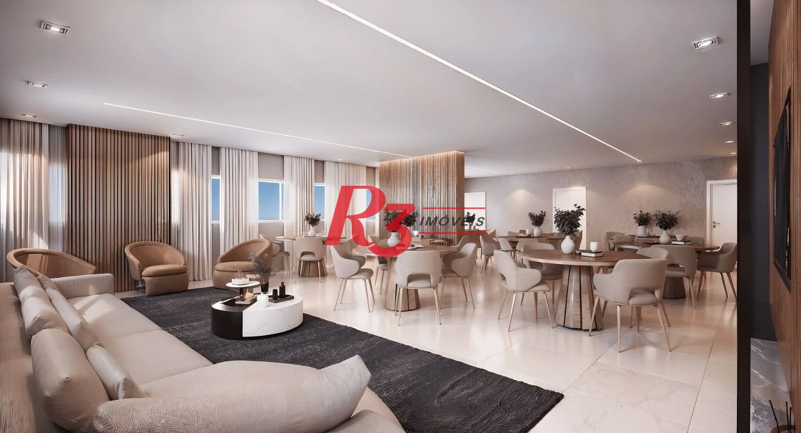 Cobertura à venda, 323 m² por R$ 4.000.000,00 - Canto do Forte - Praia Grande/SP