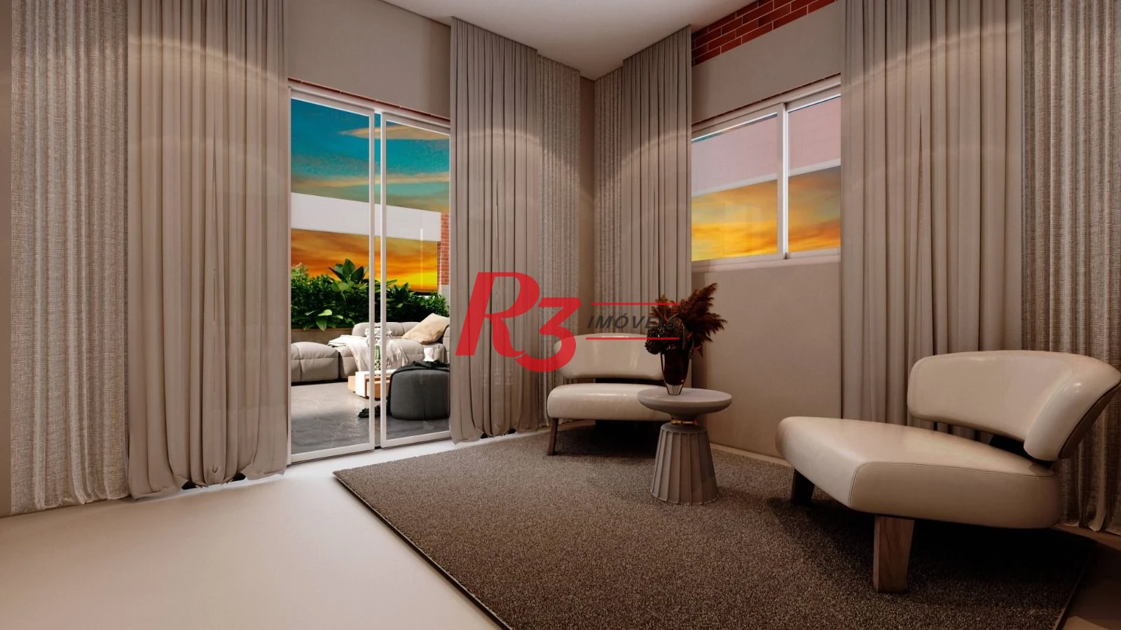 Cobertura à venda, 323 m² por R$ 4.000.000,00 - Canto do Forte - Praia Grande/SP