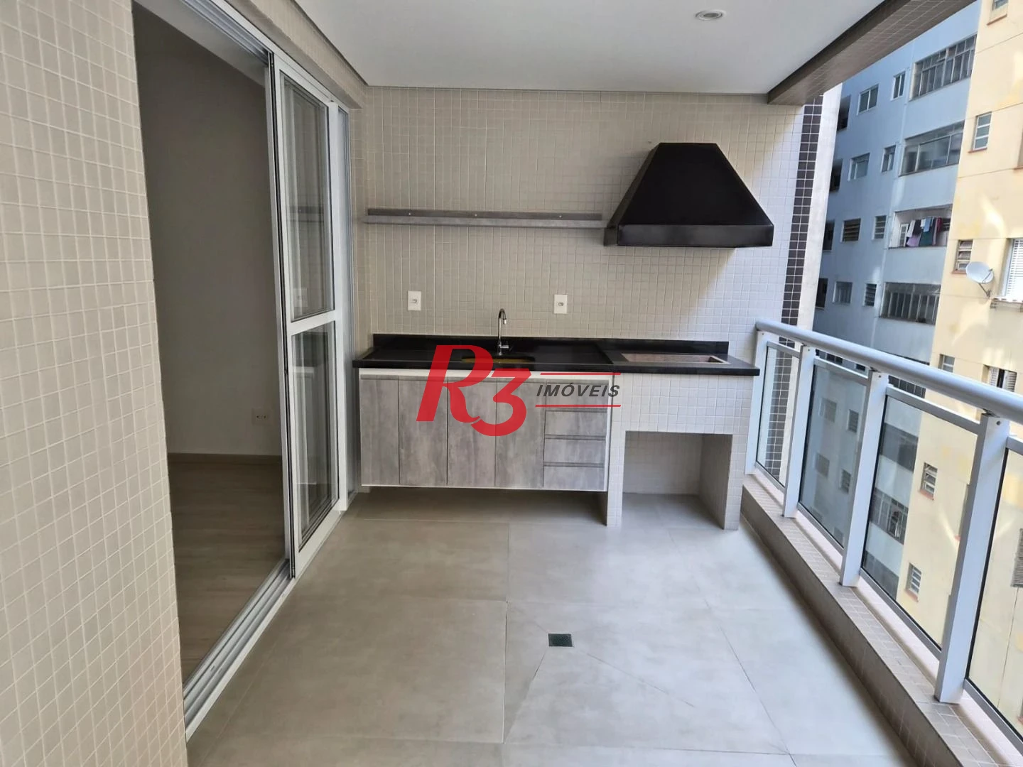 Apartamento à venda, 91 m² por R$ 1.480.000,00 - Boqueirão - Santos/SP
