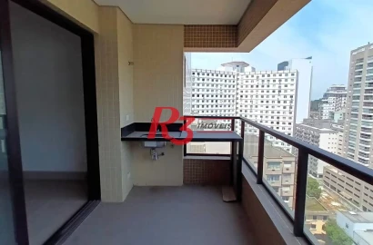 Apartamento à venda, 75 m² por R$ 1.206.420,00 - José Menino - Santos/SP