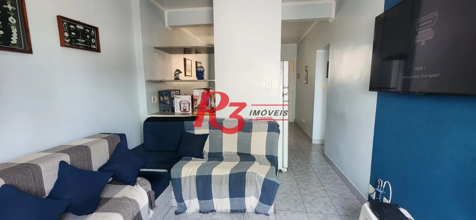 Apartamento à venda, 65 m² por R$ 430.000,00 - José Menino - Santos/SP