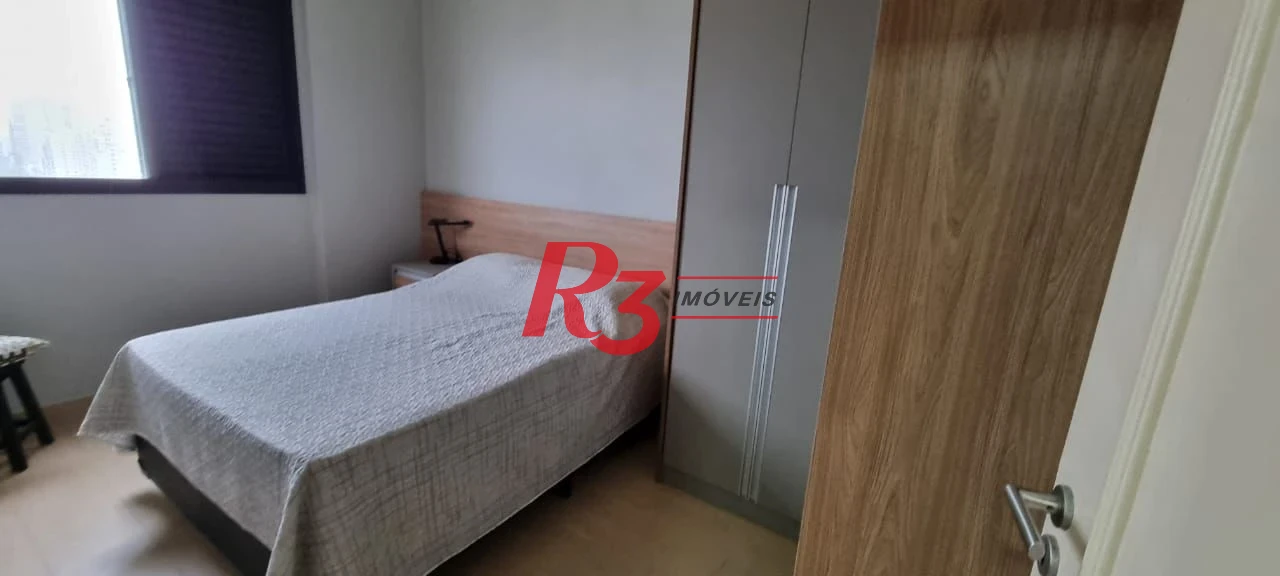 Apartamento com 3 dormitórios à venda, 107 m² por R$ 1.150.000,00 - Embaré - Santos/SP