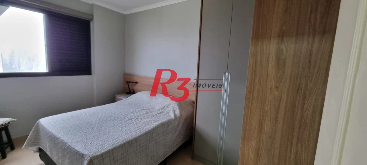 Apartamento com 3 dormitórios à venda, 107 m² por R$ 1.150.000,00 - Embaré - Santos/SP