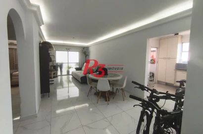 Apartamento à venda, 130 m² por R$ 650.000,00 - Vila Belmiro - Santos/SP