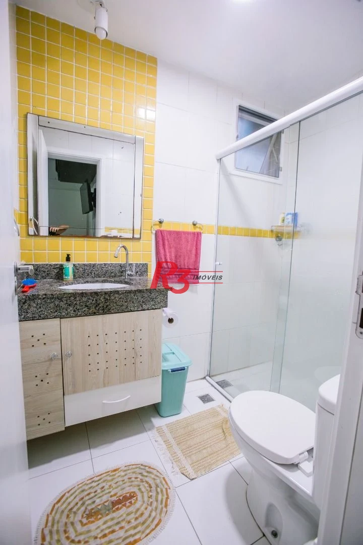 Apartamento com 1 dormitório à venda, 44 m² por R$ 450.000,00 - Campo Grande - Santos/SP