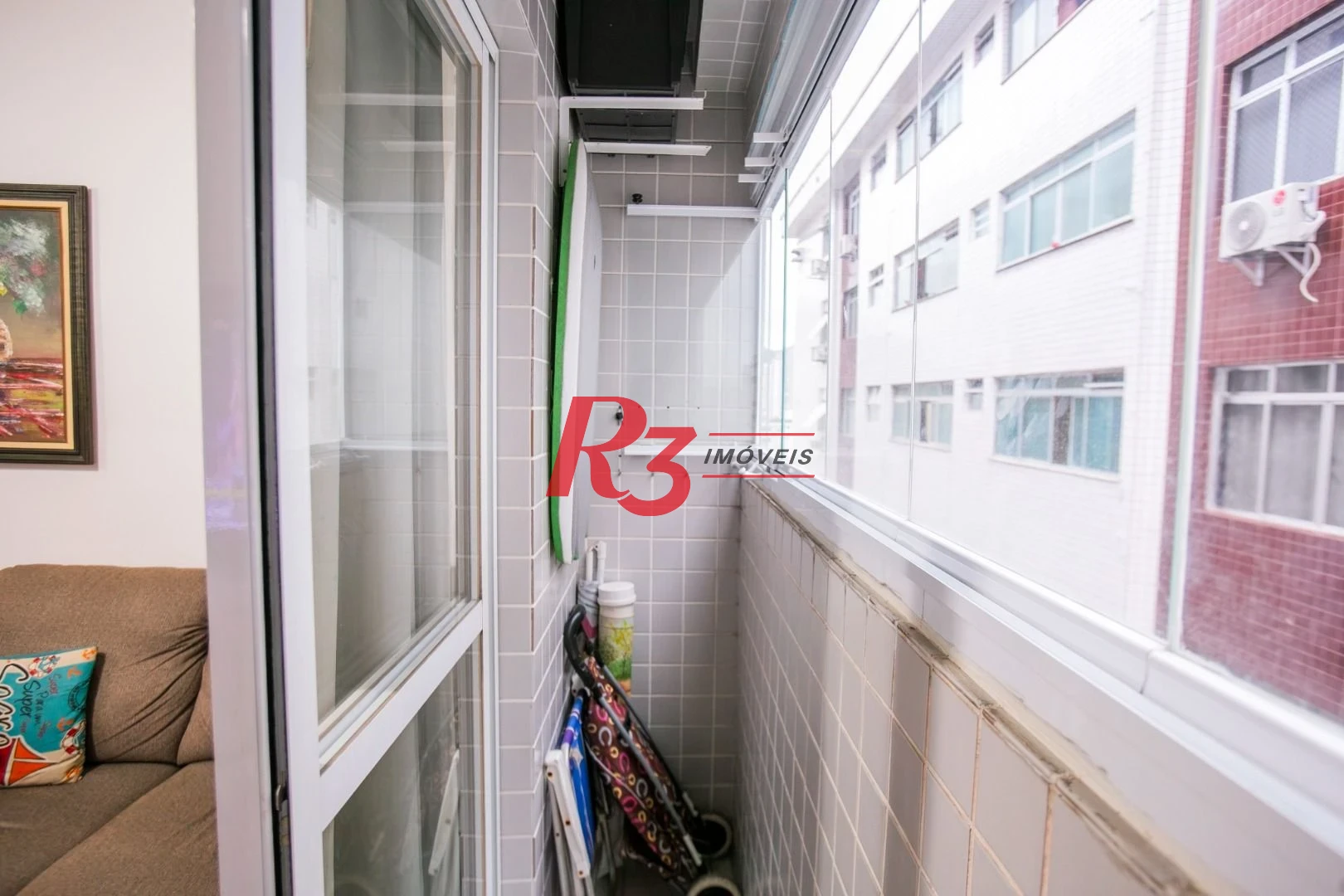 Apartamento com 1 dormitório à venda, 44 m² por R$ 450.000,00 - Campo Grande - Santos/SP
