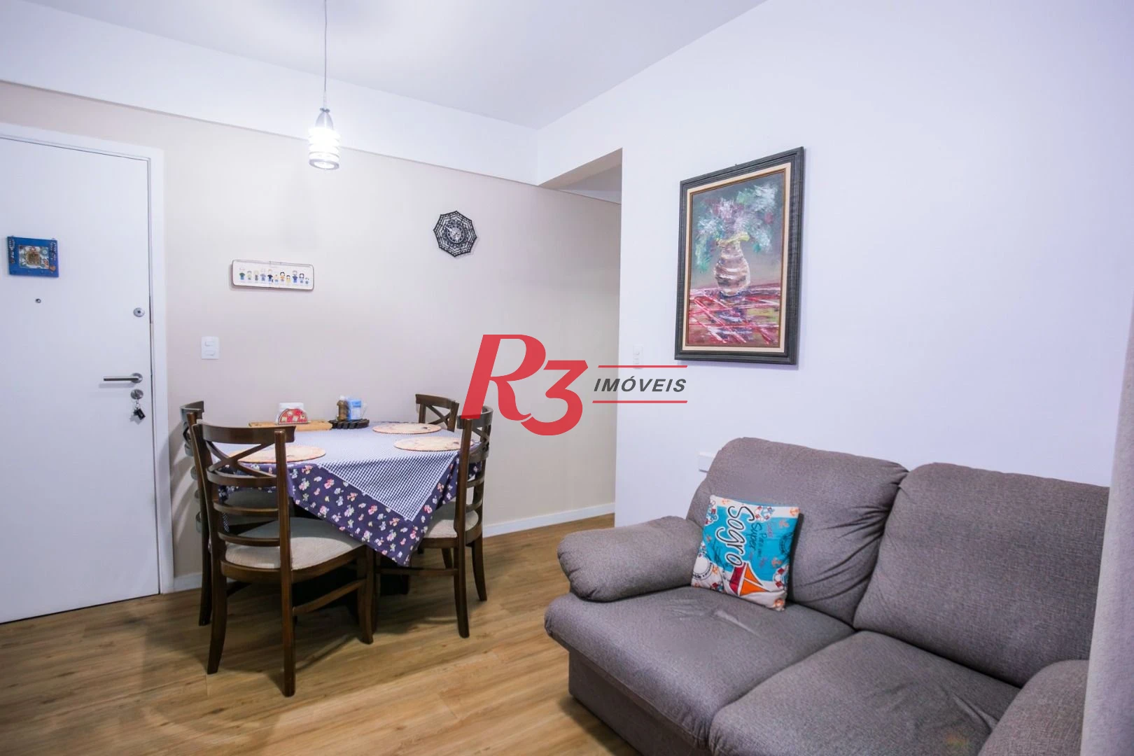 Apartamento com 1 dormitório à venda, 44 m² por R$ 450.000,00 - Campo Grande - Santos/SP