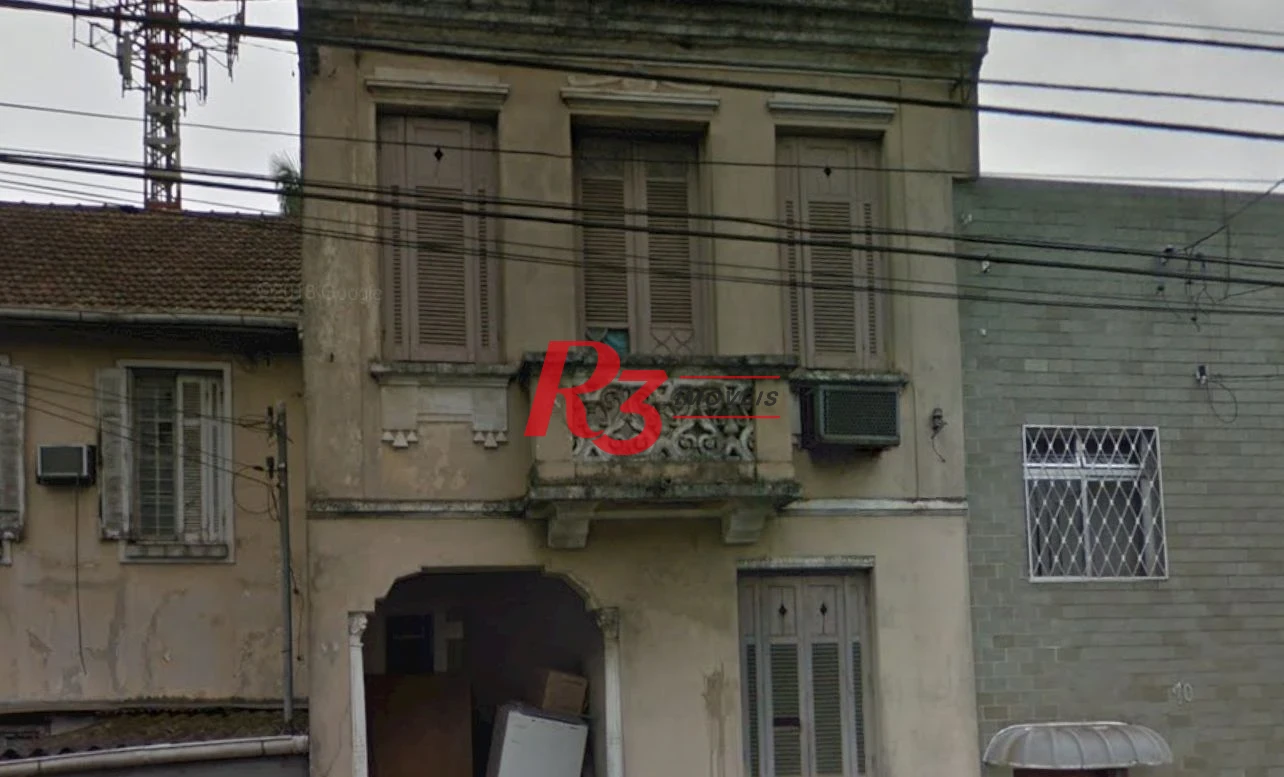 Terreno à venda, 300 m² por R$ 560.000,00 - Macuco - Santos/SP