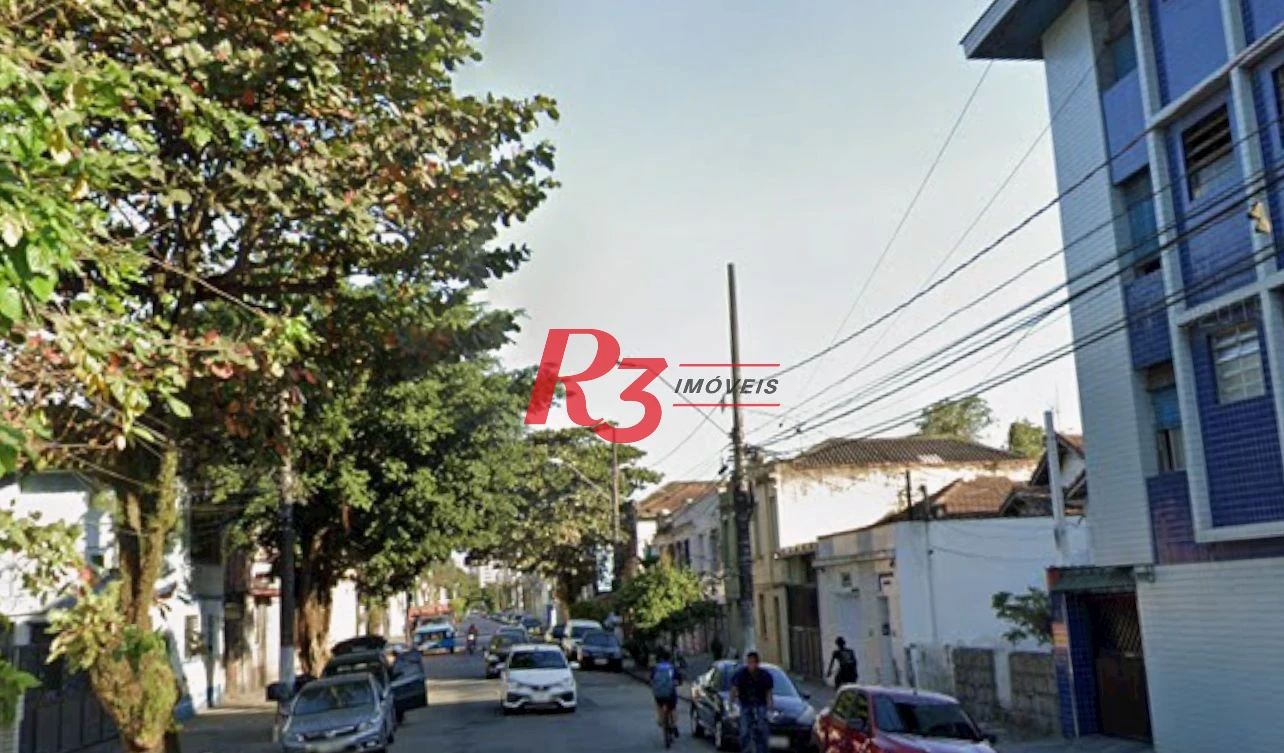 Terreno à venda, 300 m² por R$ 560.000,00 - Macuco - Santos/SP
