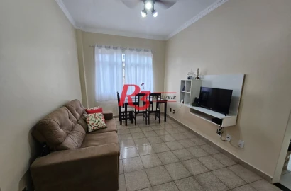 Apartamento à venda, 74 m² por R$ 330.000,00 - Encruzilhada - Santos/SP
