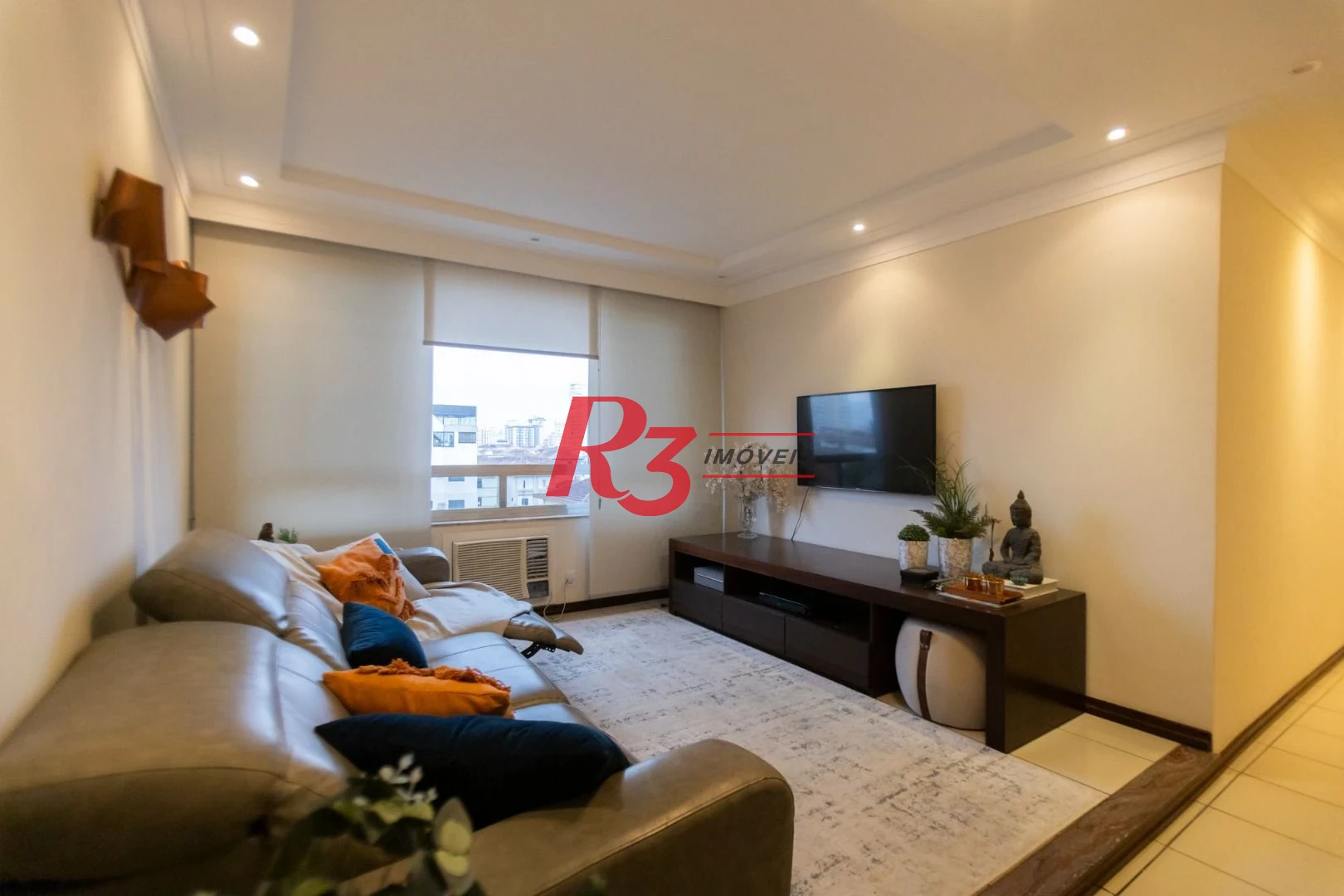 Apartamento com 3 dormitórios à venda, 146 m² por R$ 1.190.000,00 - Embaré - Santos/SP