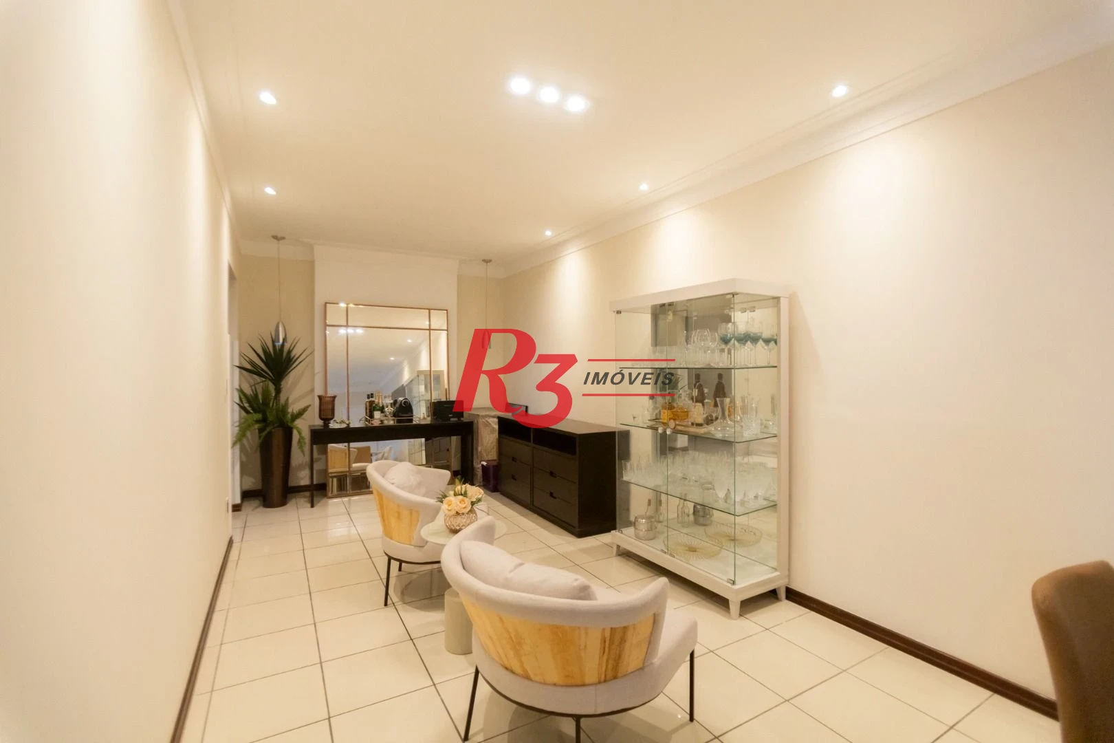 Apartamento com 3 dormitórios à venda, 146 m² por R$ 1.190.000,00 - Embaré - Santos/SP