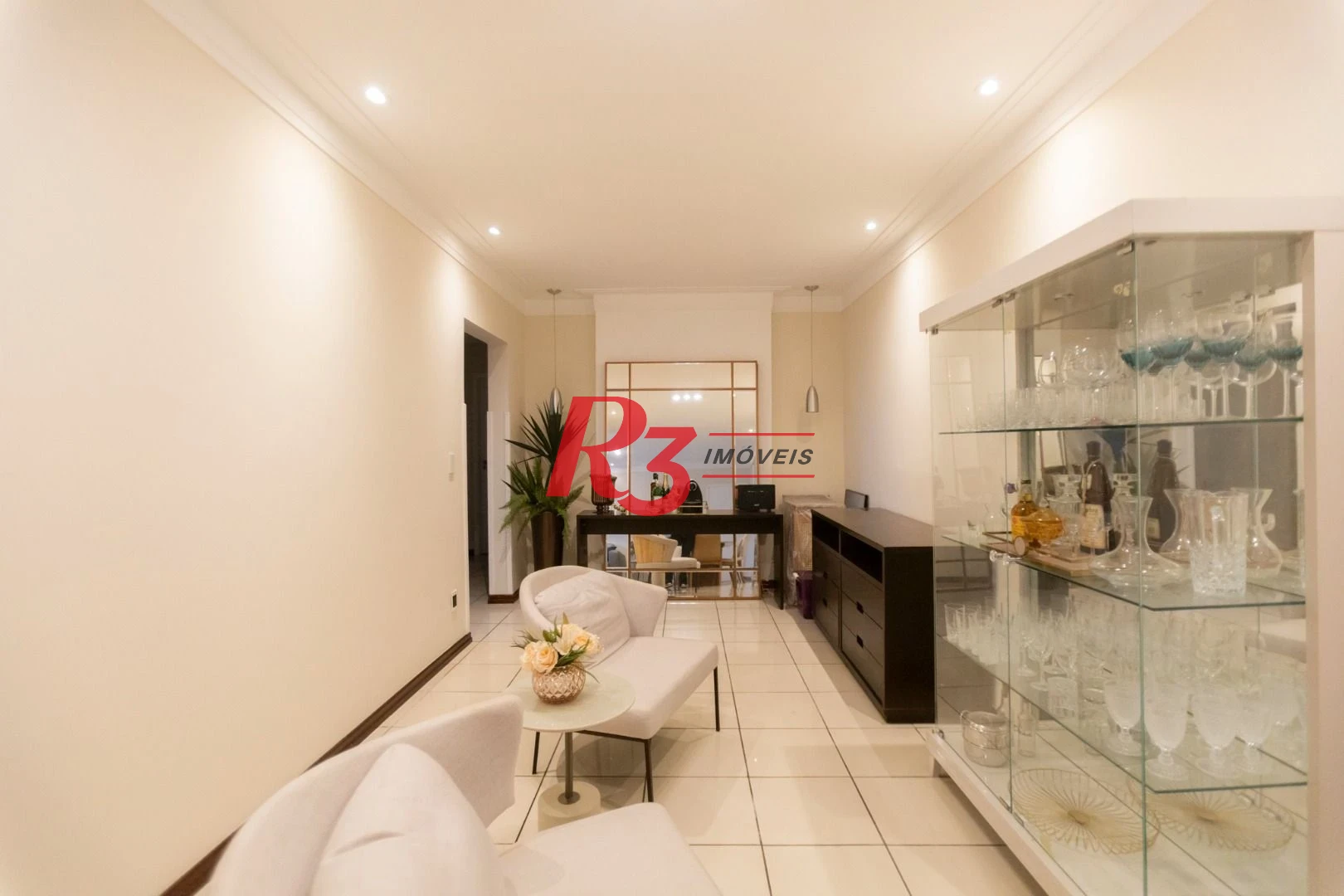 Apartamento com 3 dormitórios à venda, 146 m² por R$ 1.190.000,00 - Embaré - Santos/SP