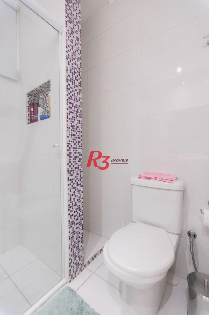 Apartamento com 3 dormitórios à venda, 146 m² por R$ 1.190.000,00 - Embaré - Santos/SP