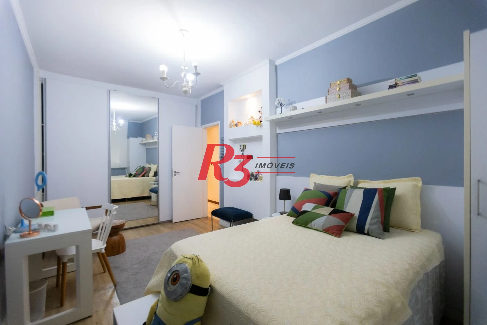 Apartamento com 3 dormitórios à venda, 146 m² por R$ 1.190.000,00 - Embaré - Santos/SP