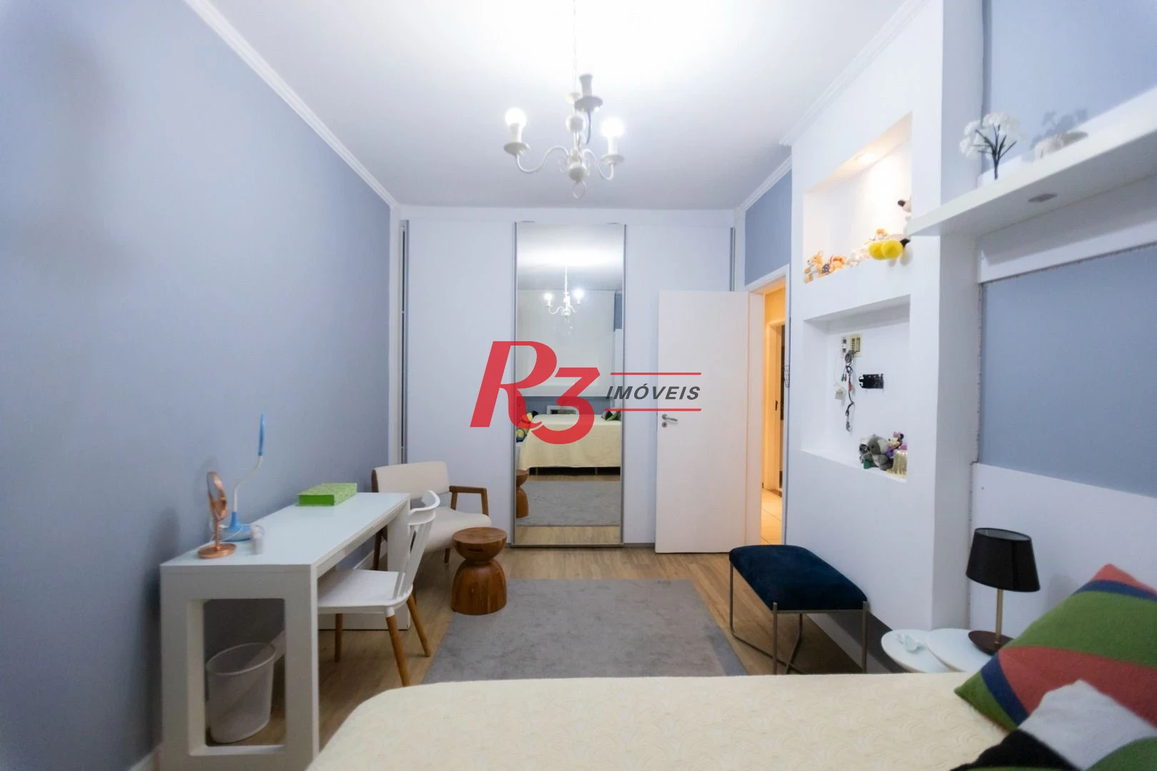 Apartamento com 3 dormitórios à venda, 146 m² por R$ 1.190.000,00 - Embaré - Santos/SP