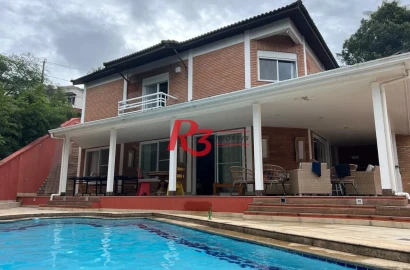 Casa à venda, 368 m² por R$ 12.500.000,00 - Morro Santa Terezinha - Santos/SP