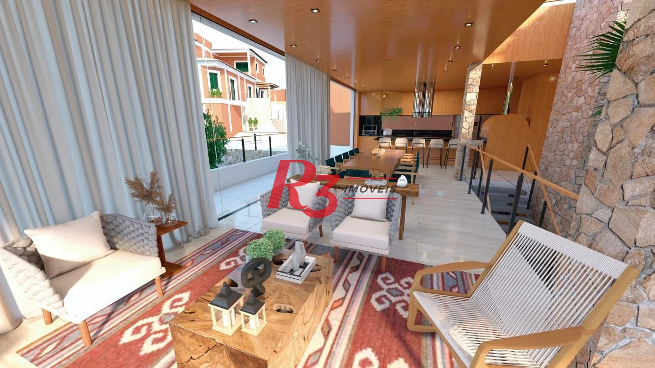Casa à venda, 368 m² por R$ 12.500.000,00 - Morro Santa Terezinha - Santos/SP