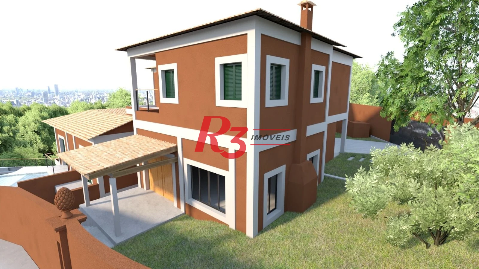 Casa à venda, 368 m² por R$ 12.500.000,00 - Morro Santa Terezinha - Santos/SP