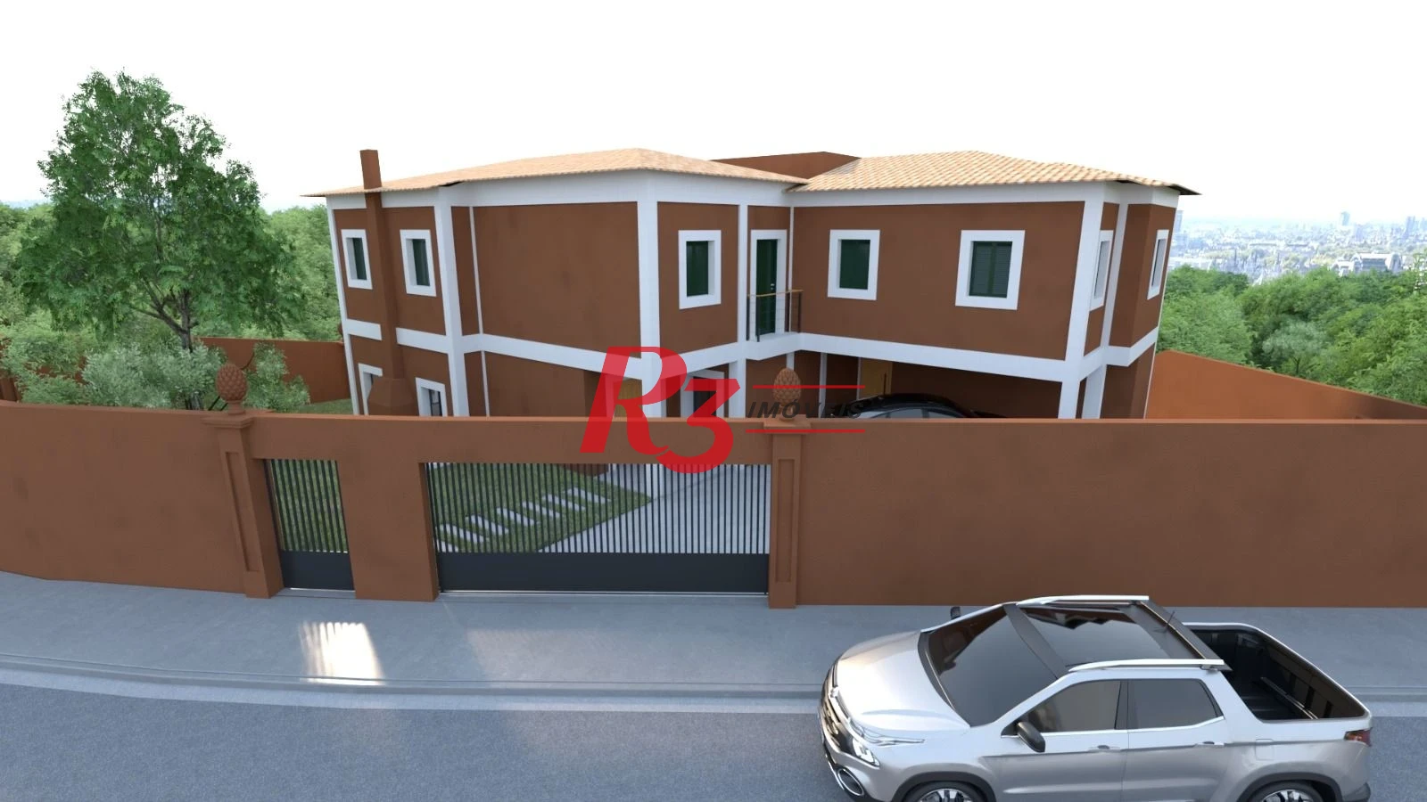Casa à venda, 368 m² por R$ 12.500.000,00 - Morro Santa Terezinha - Santos/SP