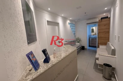 Sala à venda, 64 m² por R$ 550.000,00 - Macuco - Santos/SP